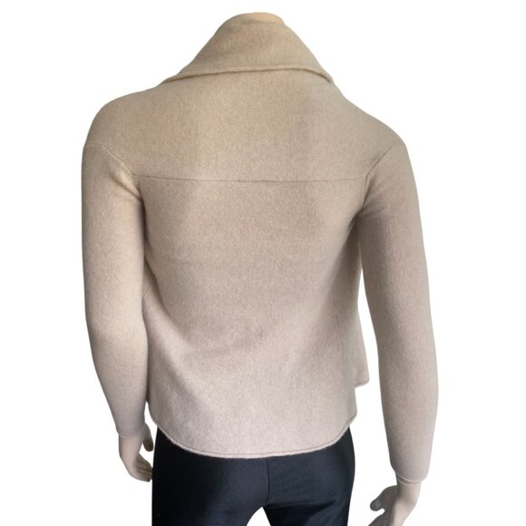 Club Monaco 100% Cashmere Blush Open Shrug Sz XSm - Picture 4 of 9